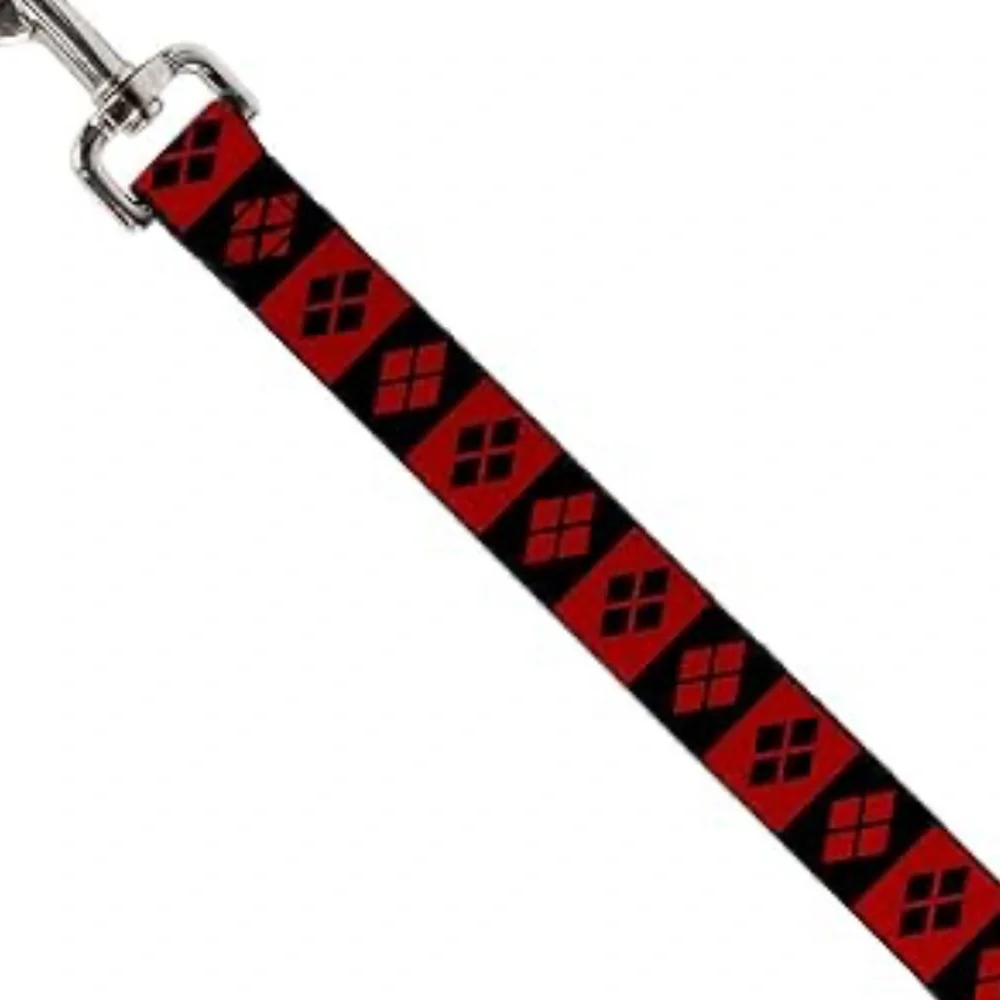 DC Comics Harley Quinn Buckle-Down dog collar leash set